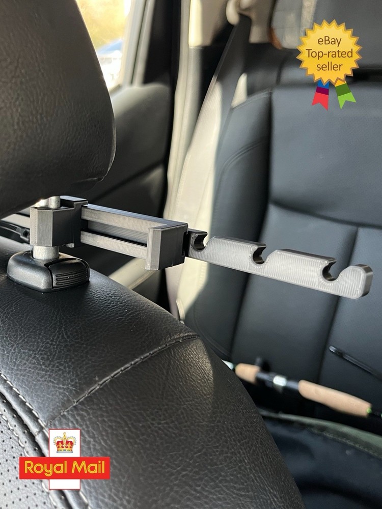 Car Headrest Fishing Rod Holder