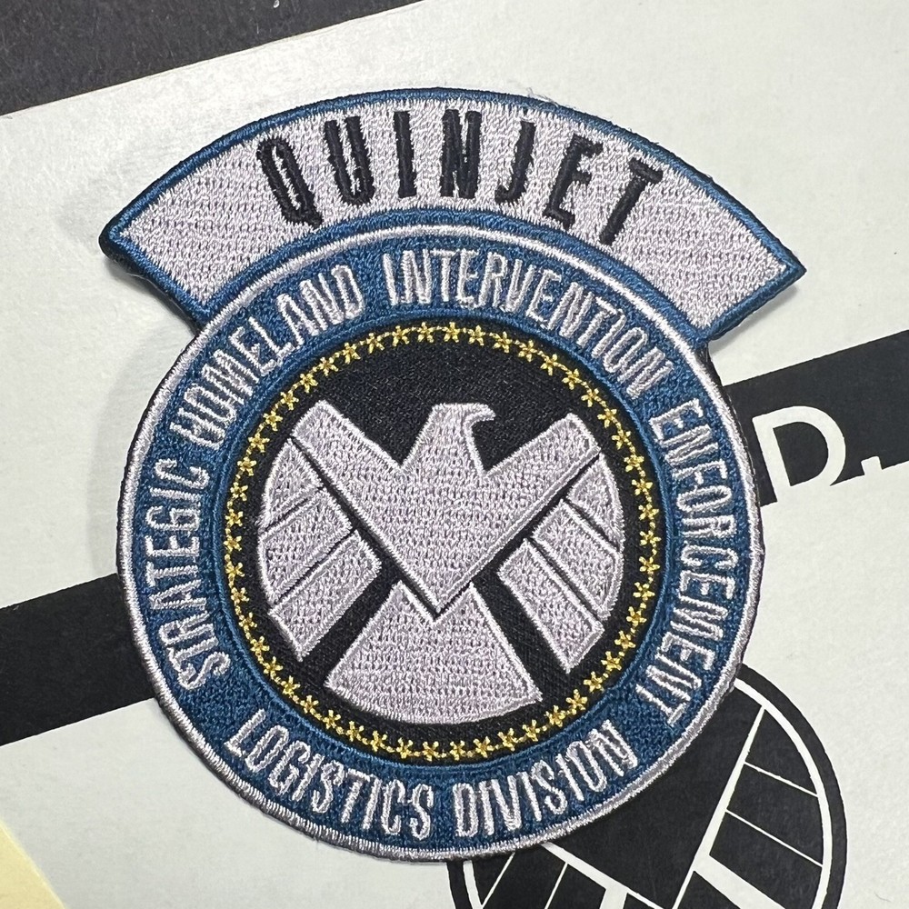 • SHIELD • QUINJET PILOT PATCH LOT • AIR MOBILITY COMMAND • AGENT COSPLAY PROP •