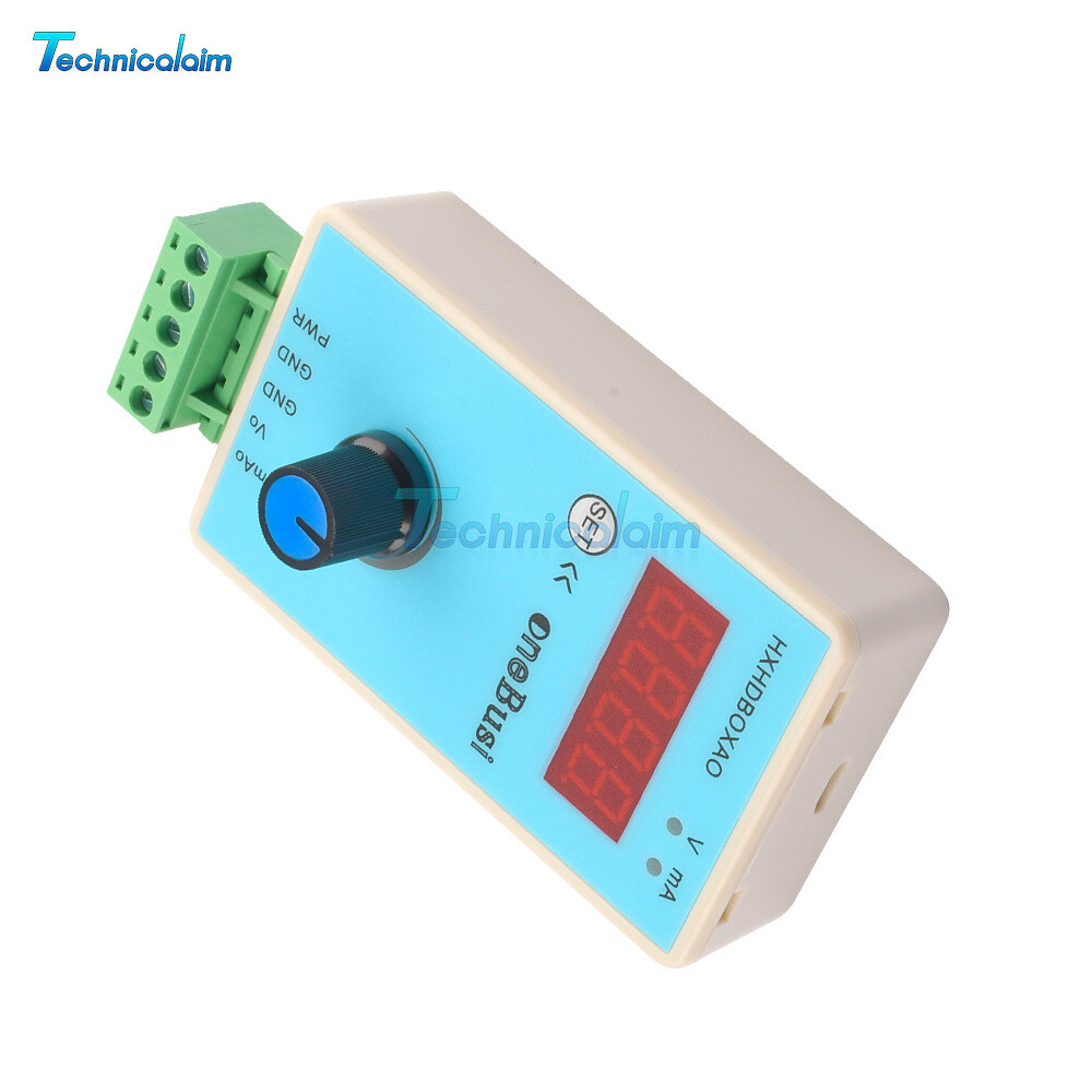 DC 15V~26V Adjustable Voltage Current Signal Generator Analog Simulator Output-