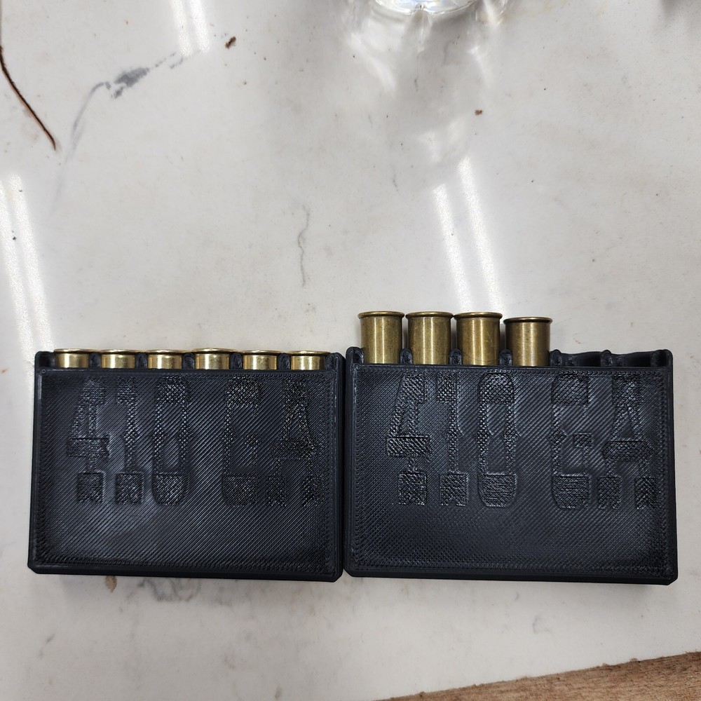 Shell Holder for 410 ga shells. Holds 6 for EDC. Compact way to carry extra...