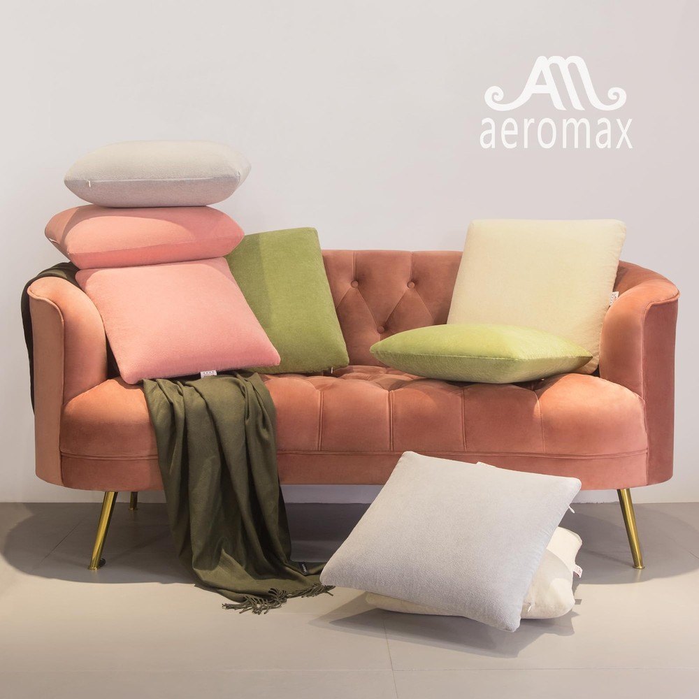 20 ×20 Throw Pillow Memory Foam Pillow Insert - Square Accent Pillow for Deco...