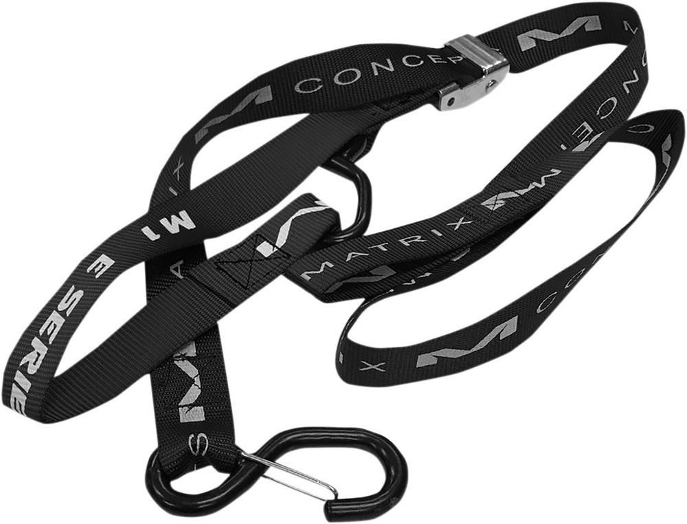 Matrix Concepts E-Series 1in Tie-Down Pair Black E1-101
