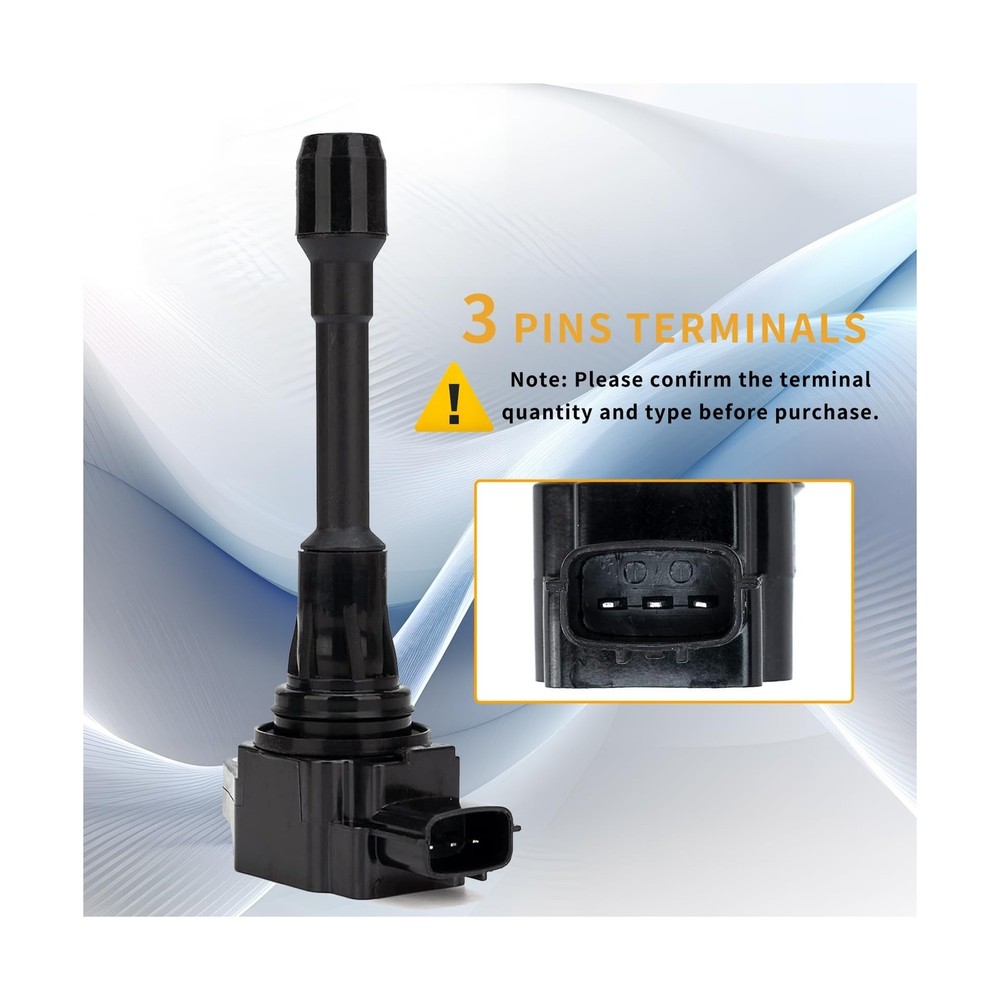 4Pcs UF549 Ignition Coil Pack and 9029 Iridium Spark Plug Compatibl... Fast Ship