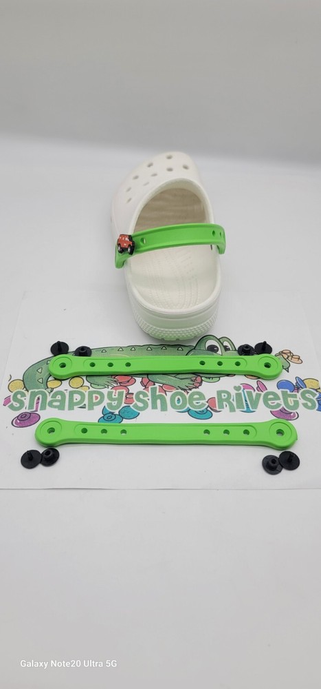 Kid Size replacement straps for croc With charm holder