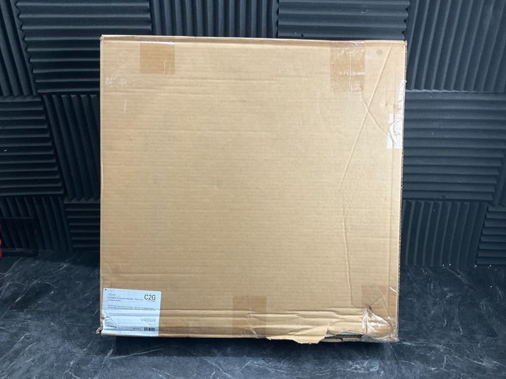 C2G 2x2 Drop in Ceiling Speaker 41509 ✅❤️️✅❤️ NEW!!! OPEN BOX!!! ✅❤️️✅❤️