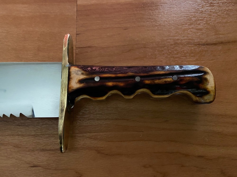 Tom Enos 1987 Vintage Short Sword – One-of-a-Kind Custom, Signed by Maker