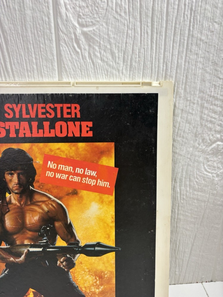 Rambo First Blood Part II (1985) CED Videodisc Untested