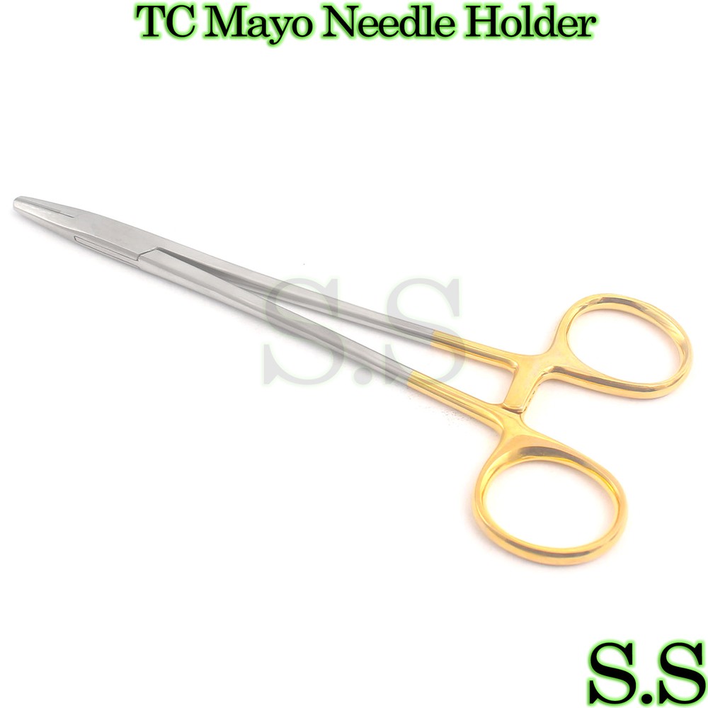 TC Mayo Needle Holder 7" Dental Surgical Instruments