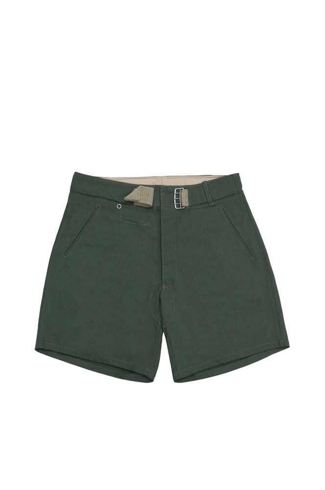 WW2 German Summer HBT Reed Green Short Pants