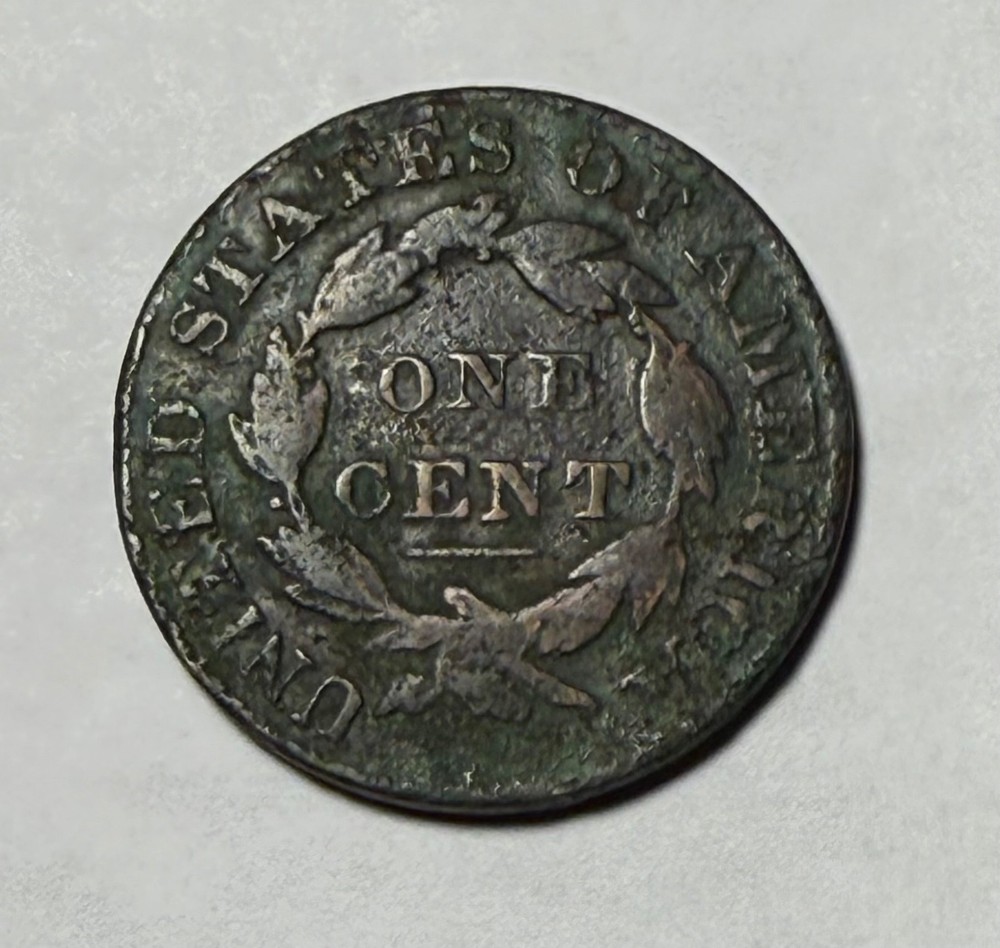 1828 coronet head large cent