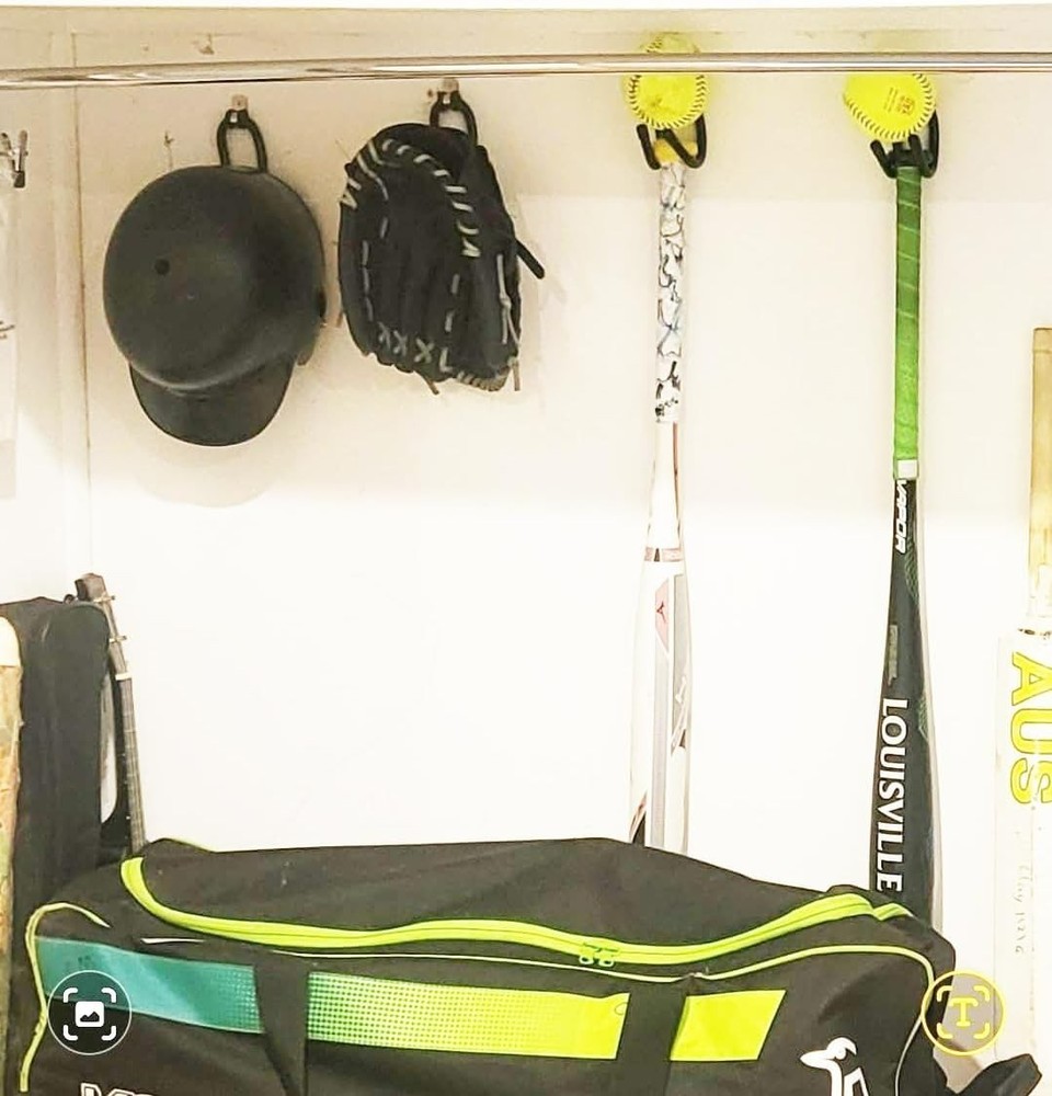 No Assembly Required: 2 Pack Vertical Bat Display Stand for Baseball Memorabilia