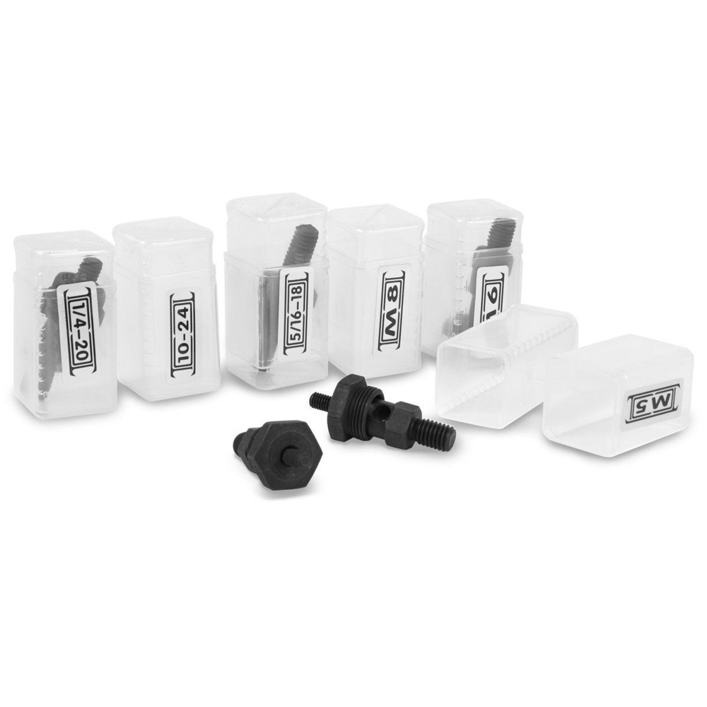 SAE and Metric Thread Setting Nut Riveter Insert Rivet Riveting Tool Kit Set Set