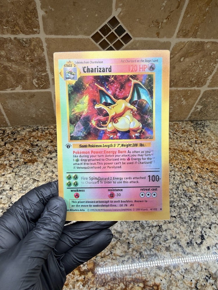 Pokémon Charizard Venusaur Blastoise 3D Lenticular Motion Sticker Car Decal
