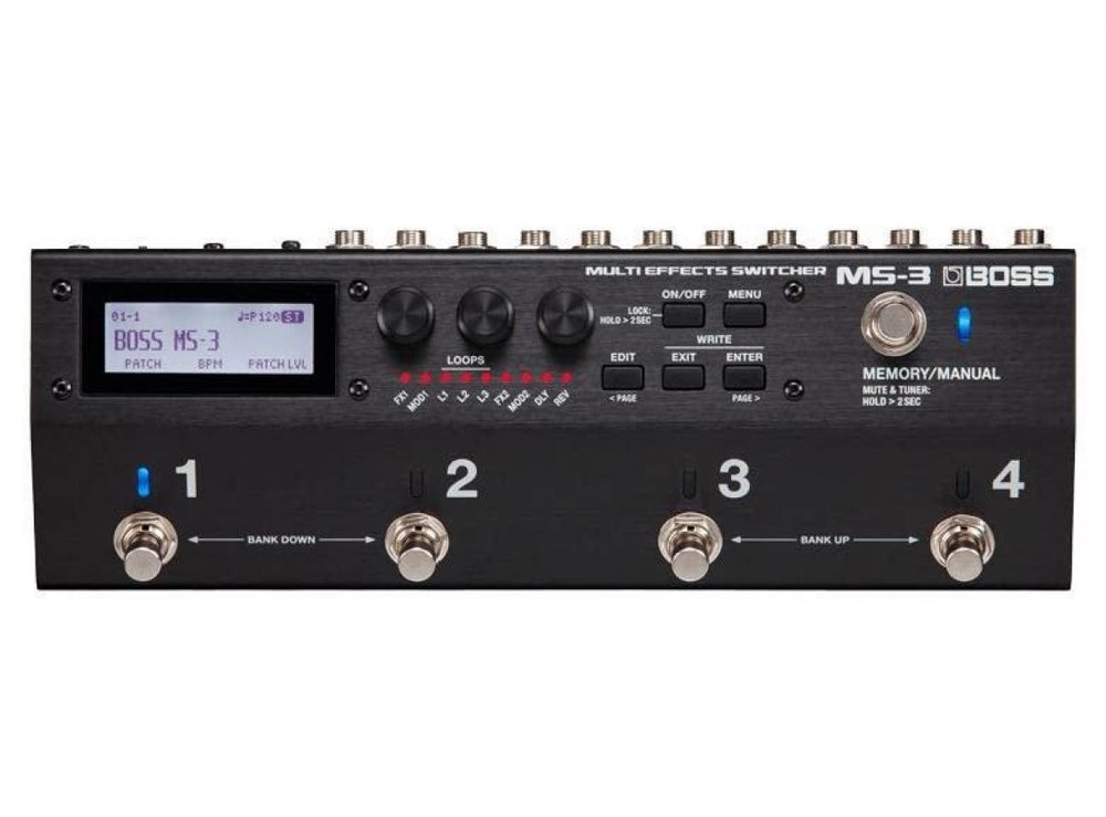 Boss MS-3 Multi Effects Switcher Guitar Pedal New in Box