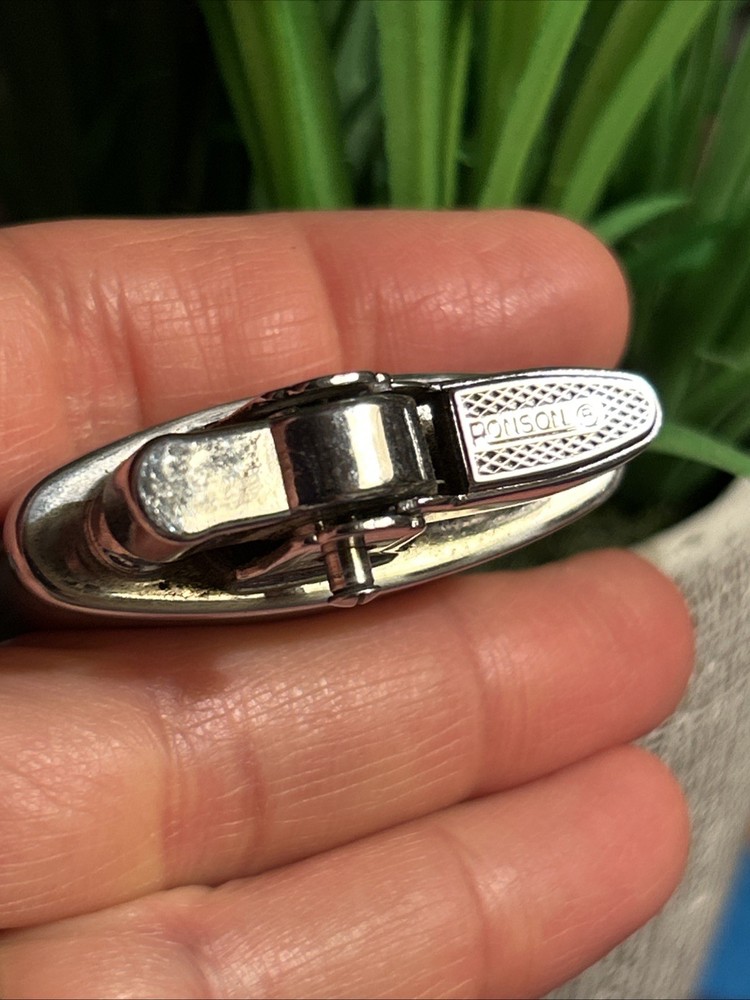 Vintage Ronson "Standard" Etched Lighter with Engraving space