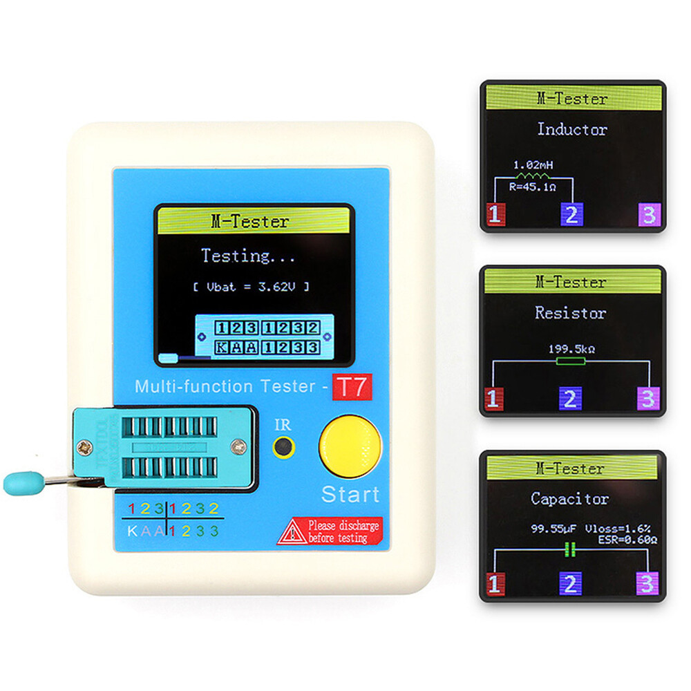 1Pc multi Tester Resistance Tester Counts Volt Meter Inductance