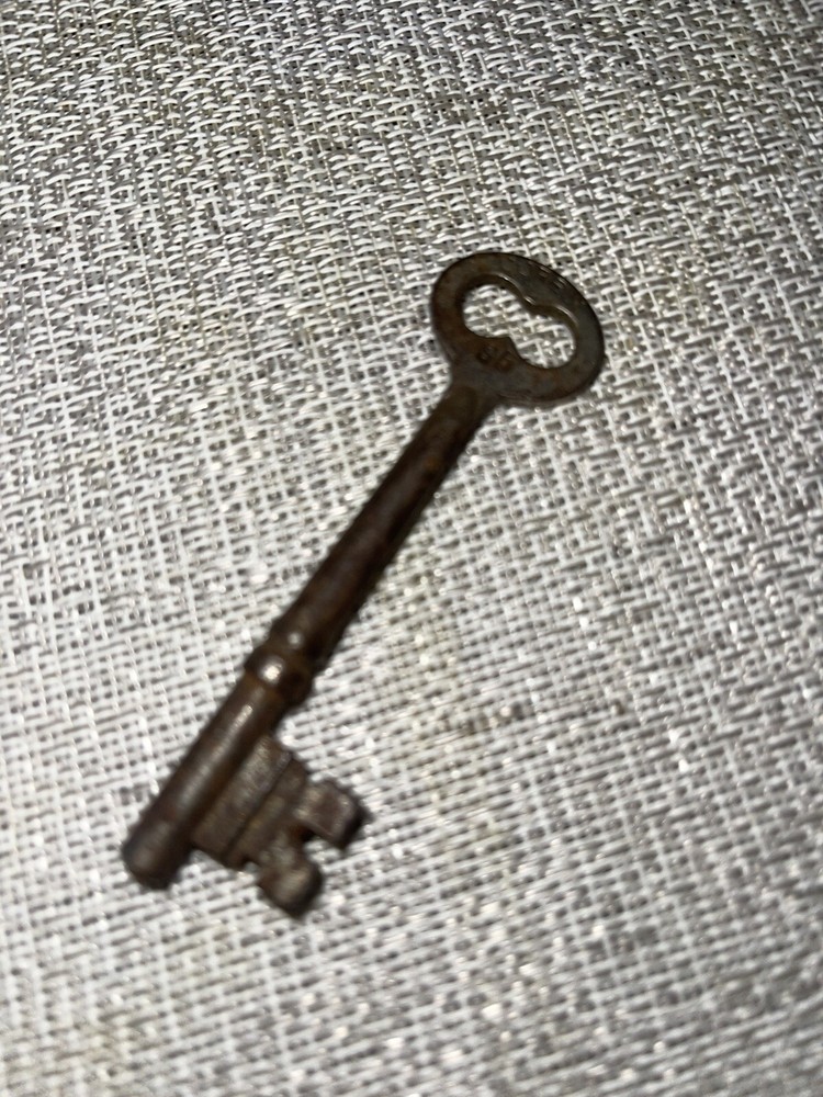 Antique Corbin Mortise Lock Skeleton Key Marked S5