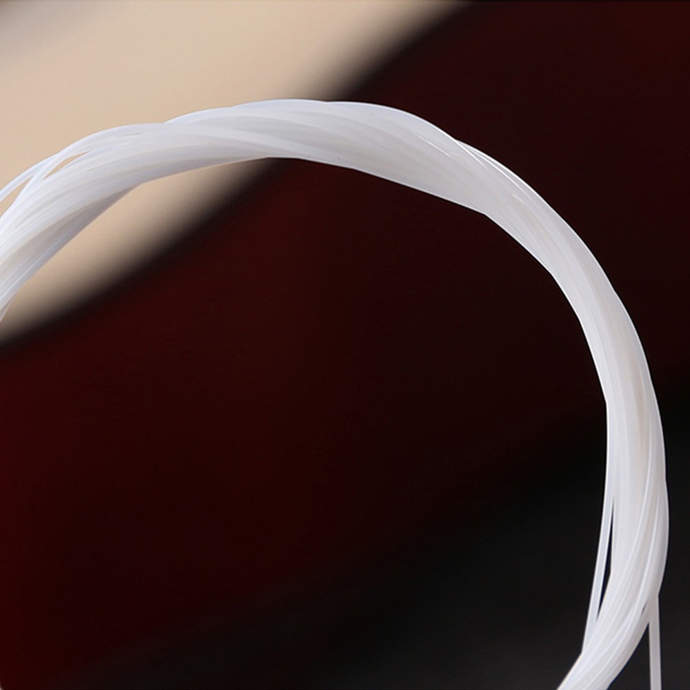 4Pcs/Set Ukulele Strings for Tenor and Soprano White Nylon Strings Replacement