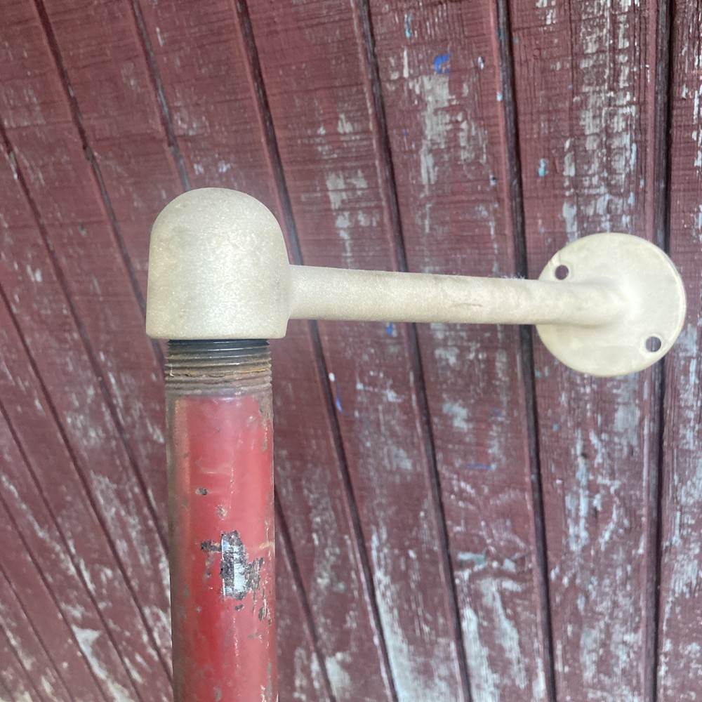 Vintage Unique Brass Fire Engine Handrail Fixture See Description