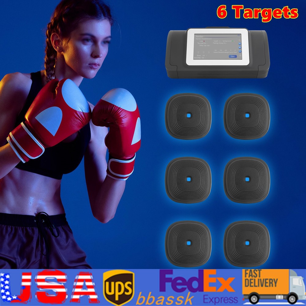 Split Musical Boxing, Punching Machine, Split Musical Boxing with 6 Targets