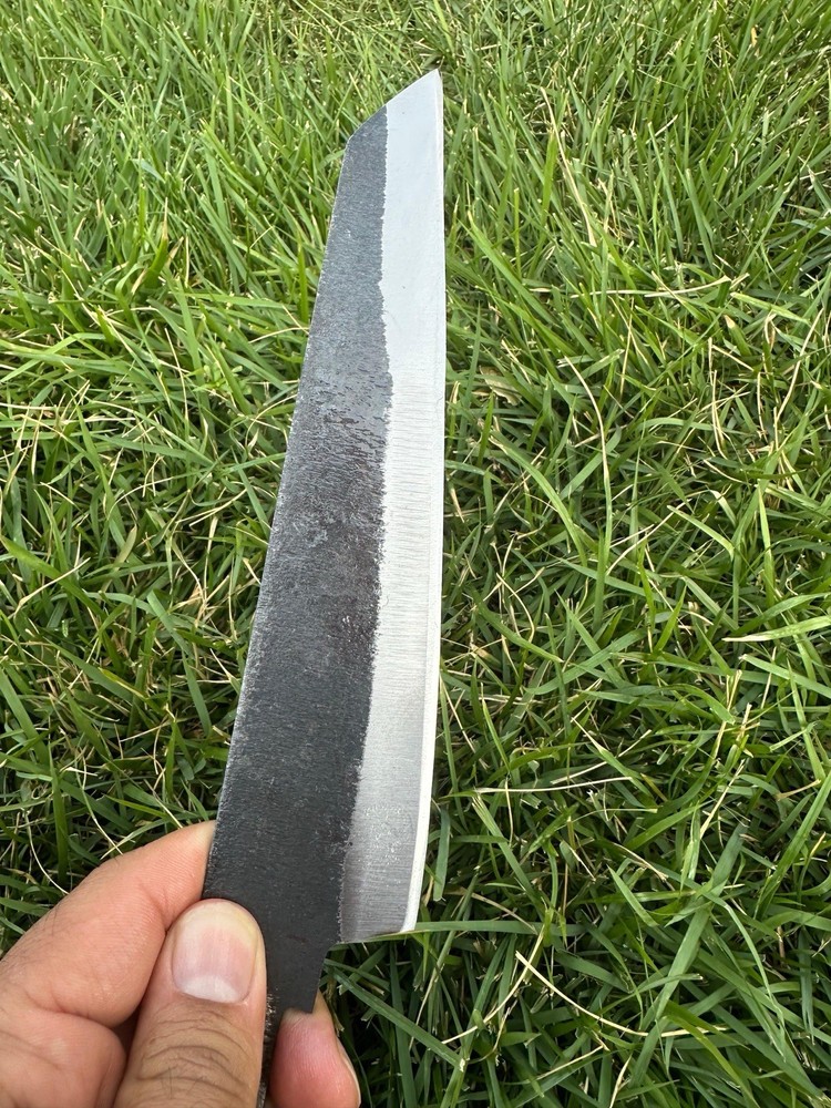 Handmade Chef Kitchen Bunka Knife Chopping Blank Blade make Your Own Handle