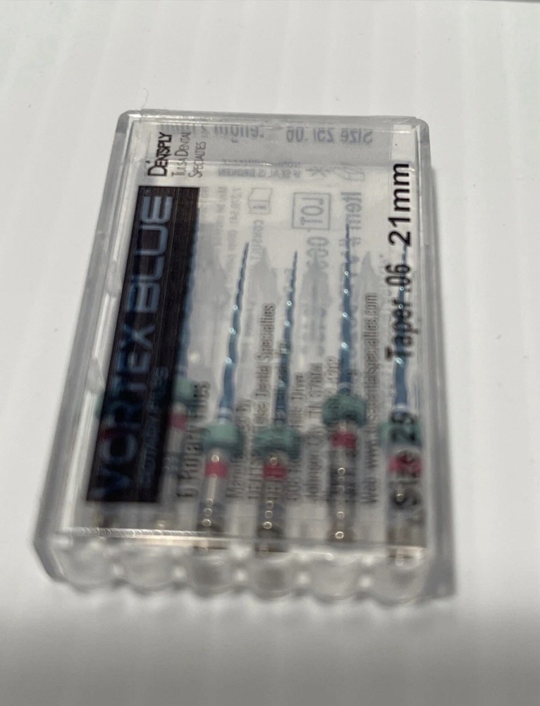 Vortex Blue Rotary Files Size 25 Taper .06 Length 21mm