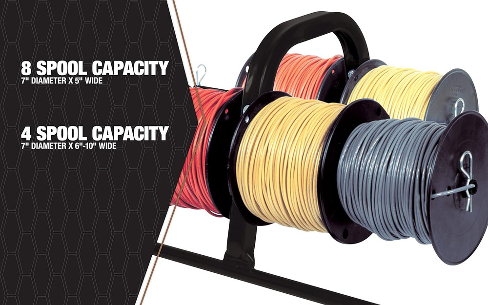 MH8010 Wire Smart Hand Caddy for Spooled Wire
