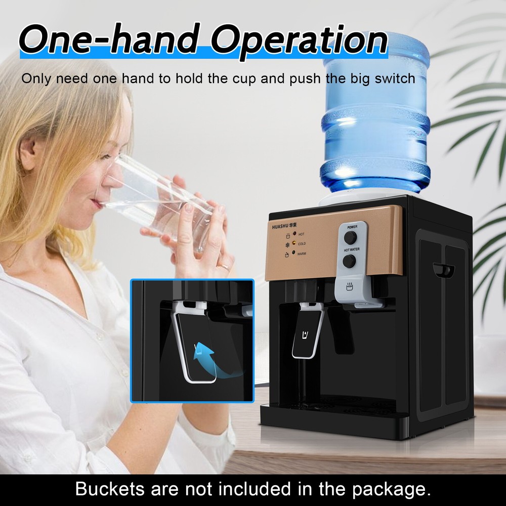 5 Gallon Water Cooler Dispenser Bottom Loading Hot & Cold Water Home Office