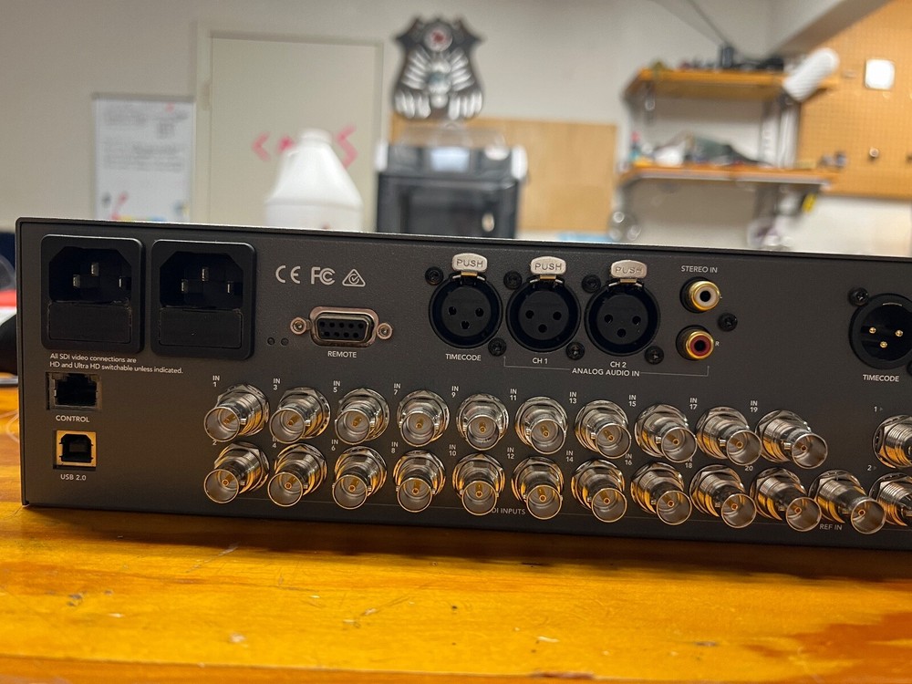 Black Magic ME4 Broadcast Studio 4K switcher
