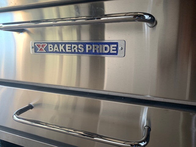 Used Bakers Pride Y600 Pizza Oven Double stack