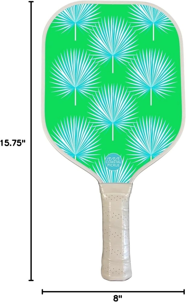 Coastal Pickle My Best Frond- Pickleball Paddle- Polypropylene Core with Textur
