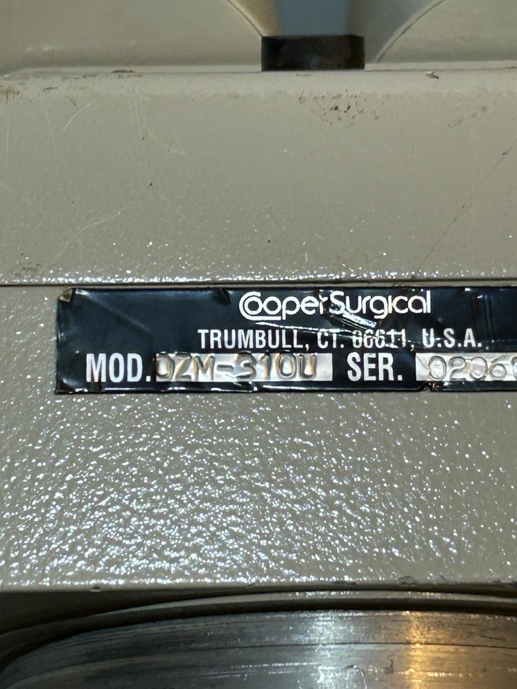 COOPER SURGICAL MODEL 0ZM-310 MICROSCOPE COLPOSCOPE