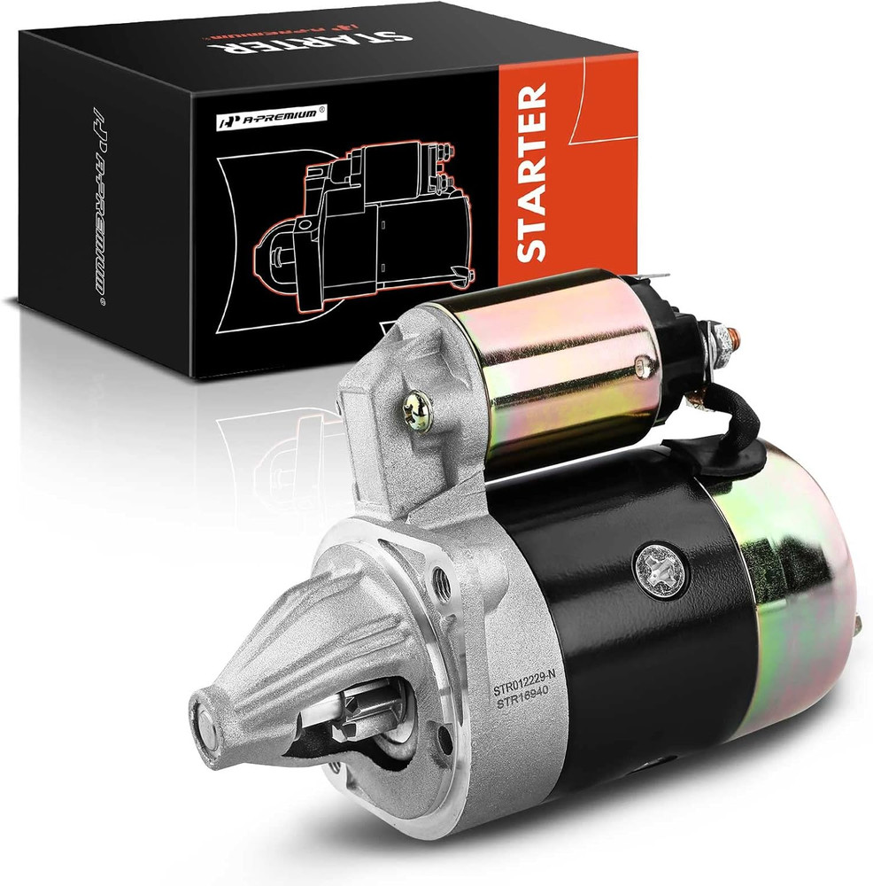 Starter Motor Compatible with Hyundai Accent 1995-2001, Stellar & Dodge Challeng