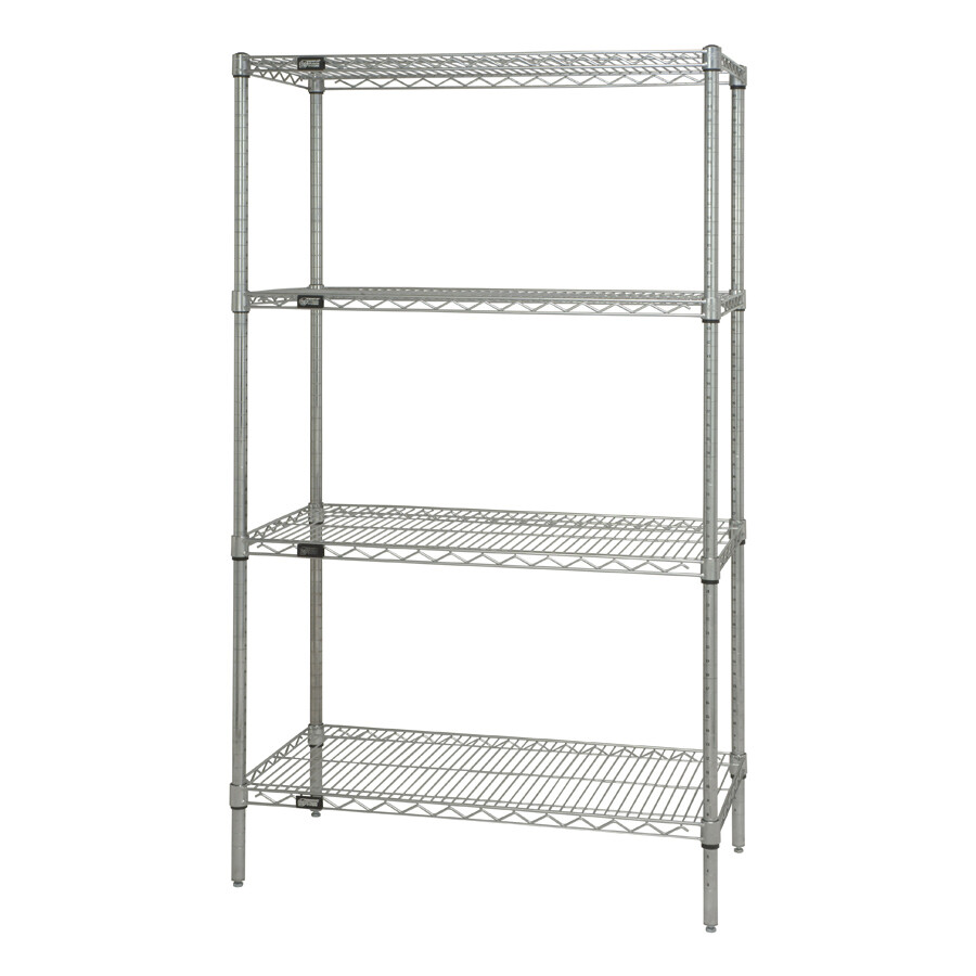 Quantum WR63-2136SG Wire Shelving Unit