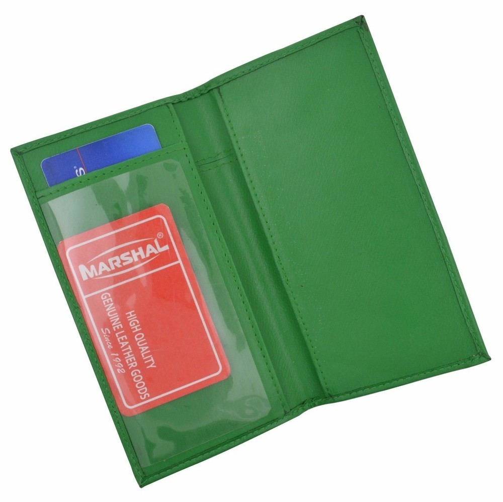 Basic Checkbook Cover Green NEW