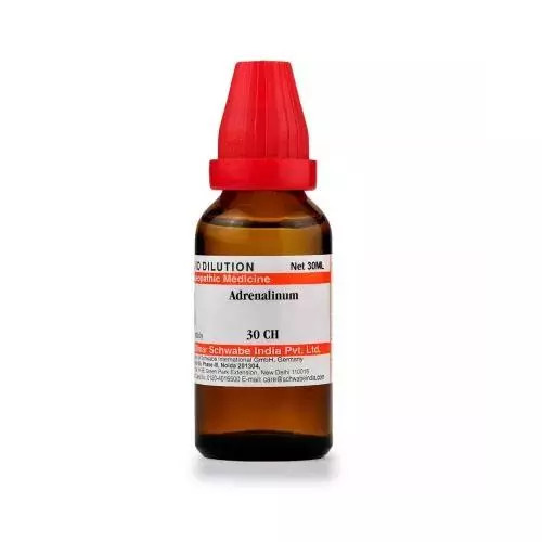 Willmar Schwabe India Homeopathic Adrenalinum Dilution 30ml