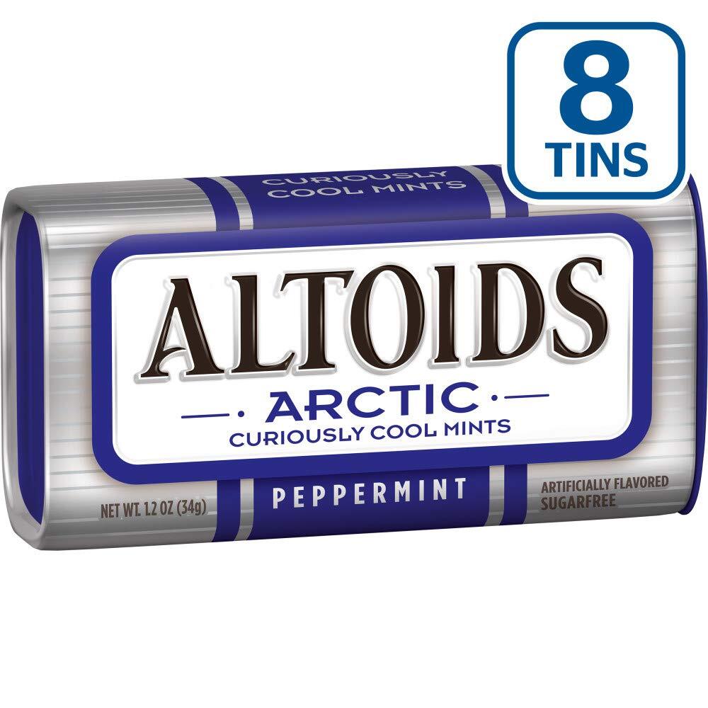 Altoids Artic Mints, Peppermint, 1.2oz - 8/PK