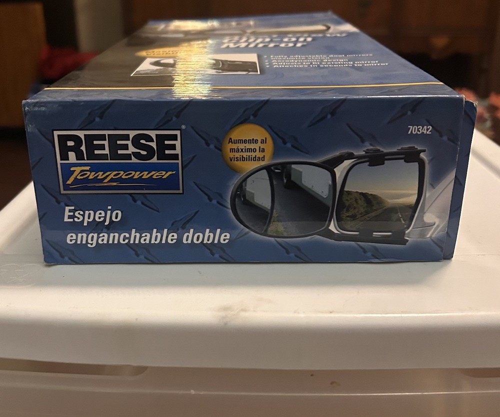 Reese TowPower Duel View Clip On Mirror