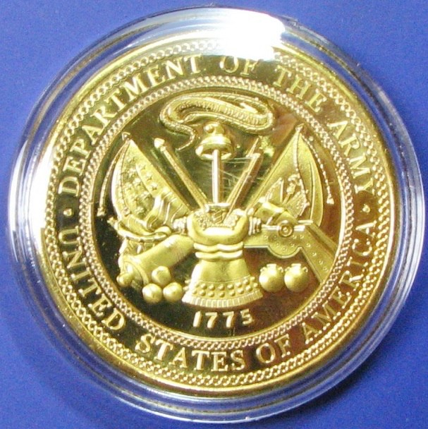 US Army Armor. Challenge, Souvenir. CT69b.