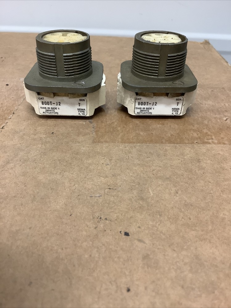 Allen Bradley 800T-J2 White Actuator Switch