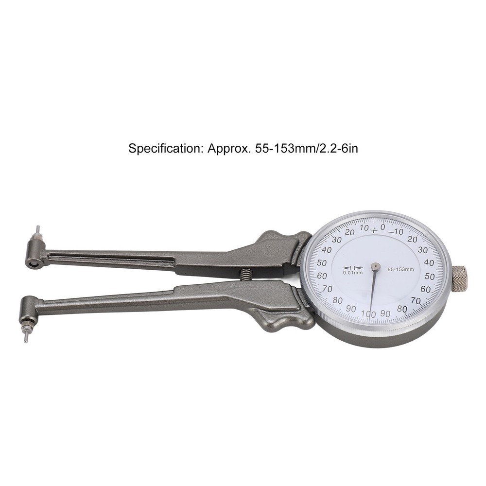 55‑153mm Internal Dial Caliper Replaceable High Accuracy Gauge Dial Inside