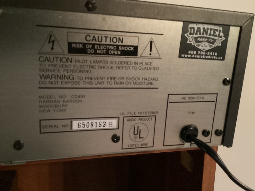 Harman Kardon CD-491 TAPEDECK 100% SERVICED