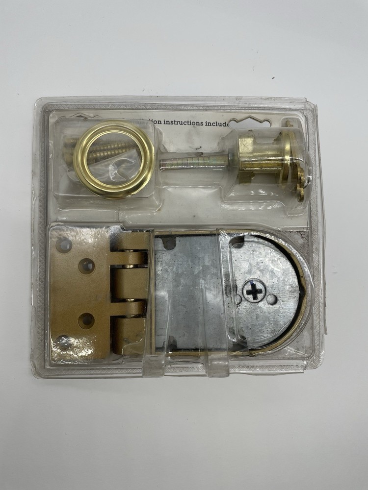 Security Deadbolt Surface Mount-Vertical NEW Sears 958405 Made In Taiwan