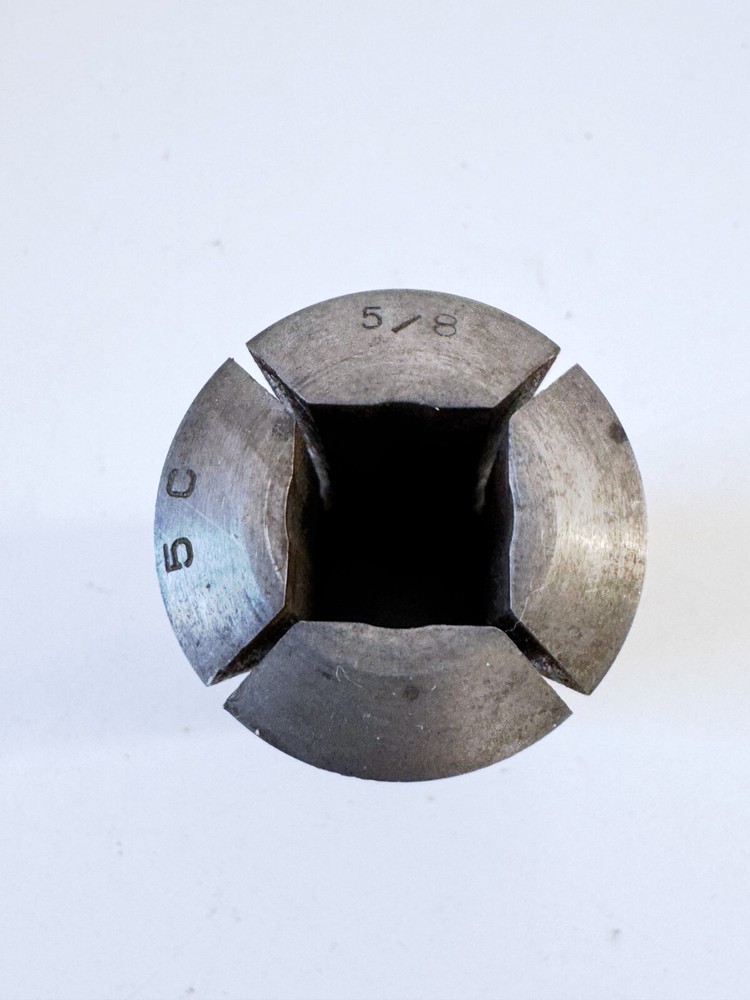 5/8" 5C Square Collet Internal & External Threads .6250"