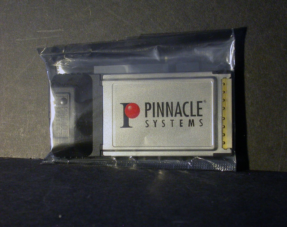 Pinnacle Studio DV Mobile Version 8 With PCMCIA Card + Firewire Cable