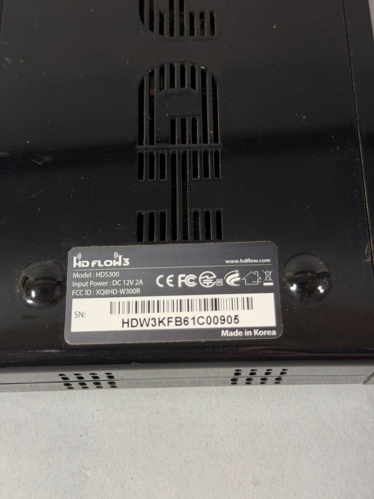 Peerless HD Flow3 Transmitter HDS300 - POWER TESTED No Cable