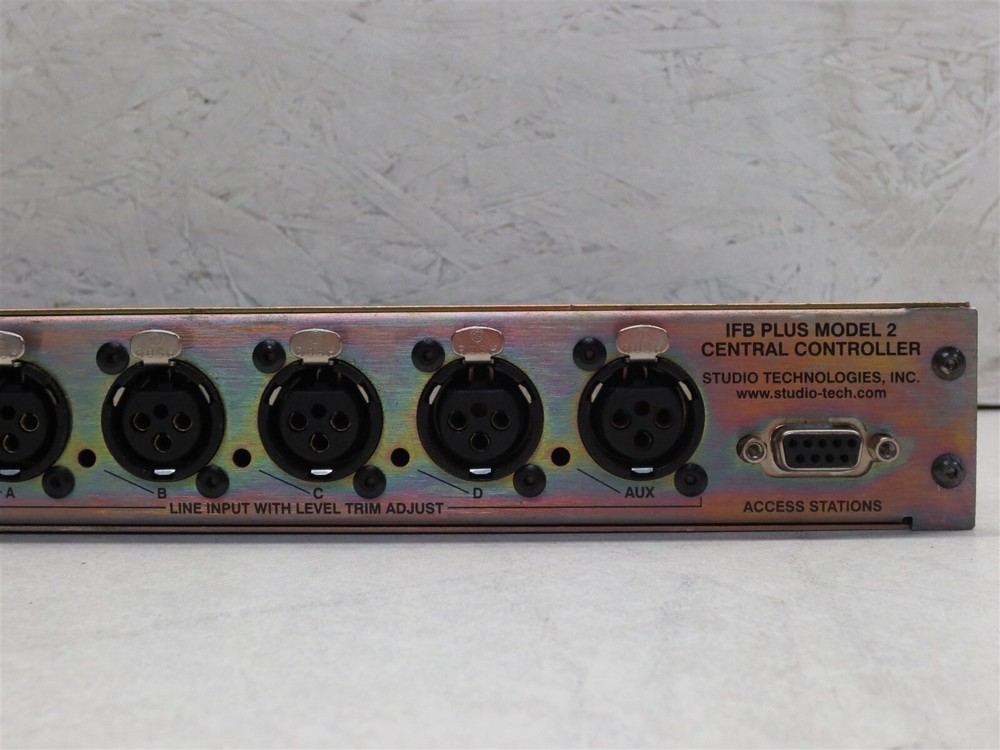 STUDIO TECHNOLOGIES MODEL 2 IFB PLUS SERIES CENTRAL CONTROLLER INTERCOM