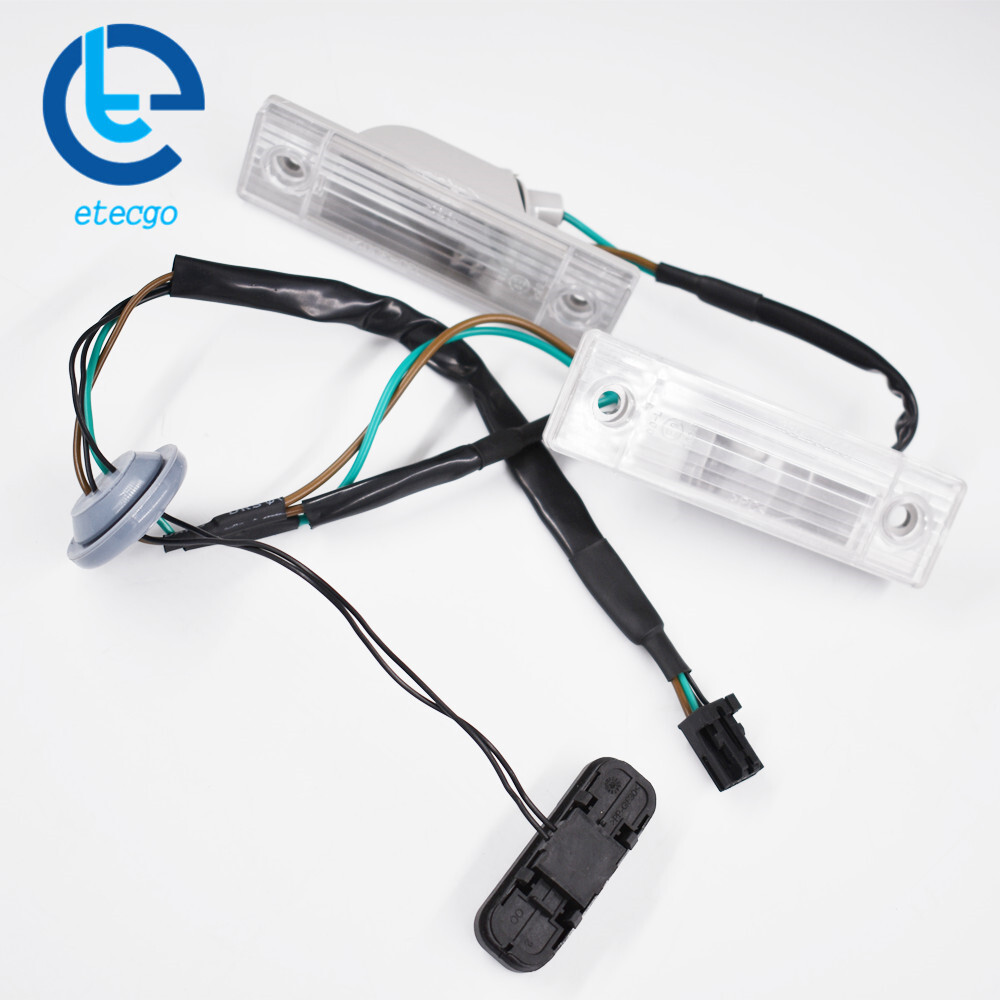 Trunk Release Switch Button With License Plate Lamp For 2011-2014 Chevy Cruze
