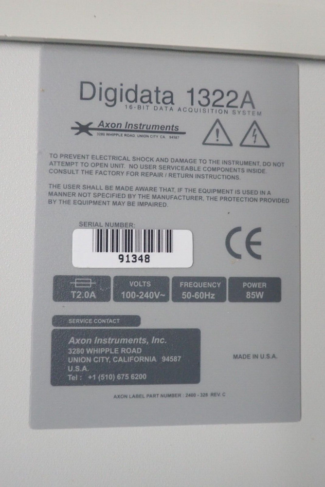 Axon Instruments DigiData 1322A 16-Bit Data Acquisition System