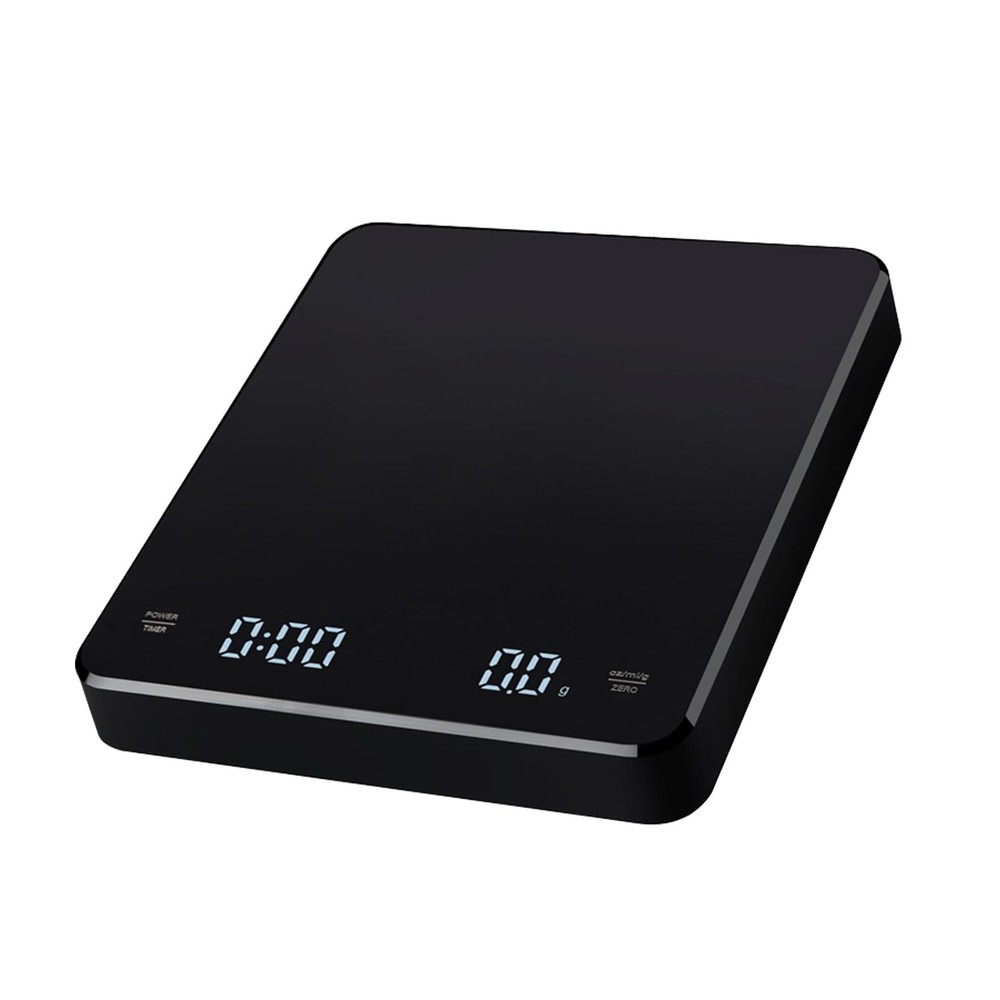 1 PCS Digital Coffee Scale Timer Precision Espresso Pour Over Tare 6.6lb Max